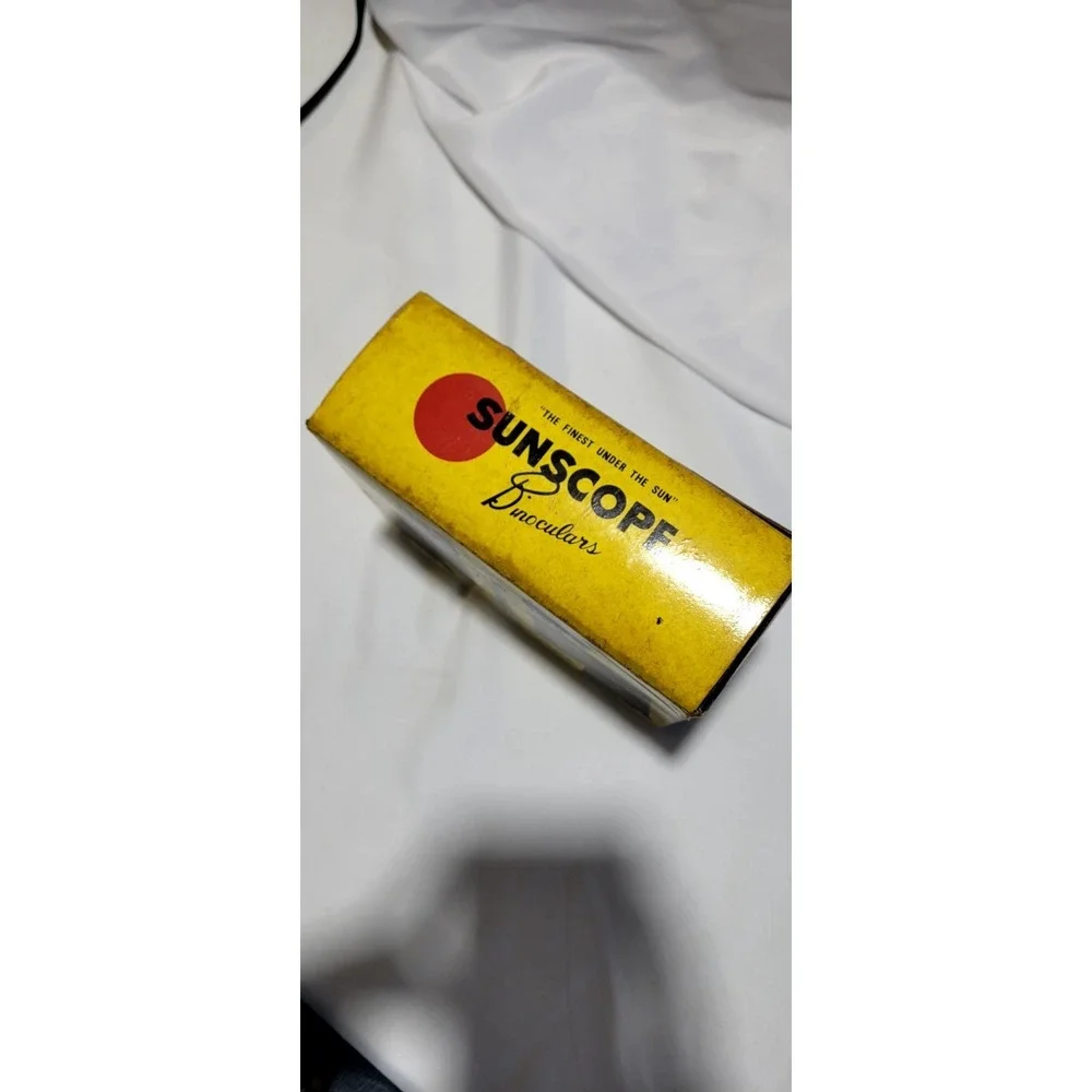 Vintage Sunscope President 7 X 35 Binoculars Japan *New With‎ Defect*